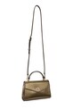 Usnjena torbica Lauren Ralph Lauren 431P02413 zlata AW25