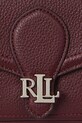 Δερμάτινο πορτοφόλι Lauren Ralph Lauren 432977374 μπορντό