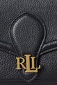 Δερμάτινο πορτοφόλι Lauren Ralph Lauren 432977374 μαύρο