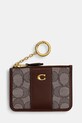 Coach portfel syntetyczny brązowy CCD13