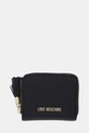 Love Moschino portfel imitacja skóry licowej czarny JC5689PP0NKD0000