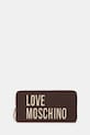 Love Moschino portfel drobny wzór brązowy JC5692PP0NKD031A