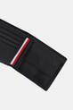 Kožni novčanik Tommy Hilfiger crna AM0AM13509