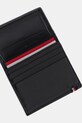 Kožni novčanik Tommy Hilfiger crna AM0AM13510