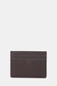 Шкіряний чохол на банківські карти Tommy Hilfiger AM0AM13517 коричневий AW25