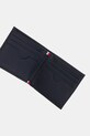 Kožená peněženka Tommy Hilfiger námořnická modř AM0AM13518