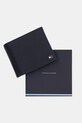 Tommy Hilfiger portfel skórzany AM0AM13520 granatowy