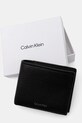Calvin Klein bőr pénztárca LV04D1028G fekete