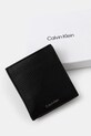 Calvin Klein bőr pénztárca fekete LV04D1029G