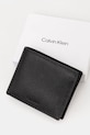 Kožená peňaženka Calvin Klein čierna LV04D1033G