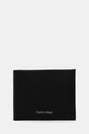 Кожаный кошелек Calvin Klein кожа чёрный LV04D1043G