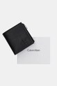 Δερμάτινο πορτοφόλι Calvin Klein LV04G1074G μαύρο