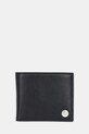 Calvin Klein bőr pénztárca sima fekete LV04G1082G