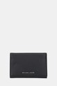 Michael Kors portofel de piele HUDSON piele negru 39S5LHDD6L