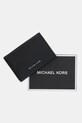 Michael Kors portofel de piele HUDSON 39S5LHDD6L negru