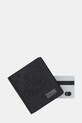 Кожен портфейл Guess BOSTON черен SMBOMG.LEA22