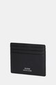 Guess etui na karty skórzane BOSTON SMBOMG.LEA25 czarny AW25