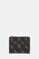 Кожен портфейл Guess MILANO гладка кожа кафяв SMMALO.LEA03