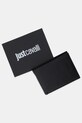 Just Cavalli portfel skórzany 79QA5PZ3.ZP361 czarny