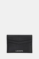 Lacoste etui na karty skórzane NH5056OI czarny AW25