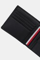 Δερμάτινο πορτοφόλι Tommy Hilfiger μαύρο AM0AM13735