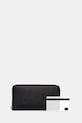 Kožená peněženka Tommy Hilfiger AM0AM13805 černá