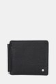 Geox etui na karty skórzane etui na karty czarny U35JFD.00046