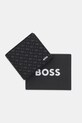 Δερμάτινο πορτοφόλι BOSS 50552830 μαύρο
