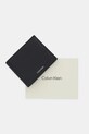 Calvin Klein portfel skórzany LV04D1062G czarny