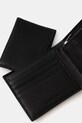 Calvin Klein portfel i etui na karty skórzane czarny LV04D1086G