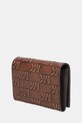Michael Kors portfel skórzany 39F5GHDD6L brązowy AW25