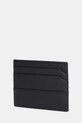 Кожен калъф за карти HUGO 50548764 черен AW25