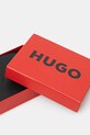 Δερμάτινο πορτοφόλι HUGO μαύρο 50552795
