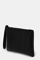 Common Projects saszetka skórzana Small Flat Pouch 9187.7001 czarny AW25