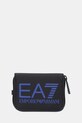 EA7 Emporio Armani portfel imitacja skóry licowej czarny 3R910.245055