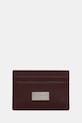 MM6 Maison Margiela leather card holder card case maroon SA5UI0026.P8332.T5016