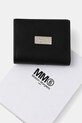 MM6 Maison Margiela portofel de piele negru SA6UI0030.P8332.T8013