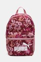 Puma plecak dziecięcy PUMA PHASE AOP Small Backpack nie mieści A4 różowy 091324.9BYA