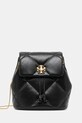 Tory Burch plecak skórzany Kira Diamond skóra licowa czarny 170485.001