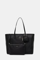 Guess poșetă POWER PLAY uni negru HWBG71.24240