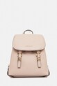 Δερμάτινο σακίδιο MICHAEL Michael Kors QUINN λείο δέρμα μπεζ 30T5GQNB0L
