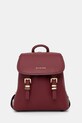 Кожена раница MICHAEL Michael Kors QUINN елегантен бордо 30T5GQNB0L
