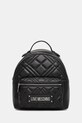 Love Moschino plecak nie mieści A4 czarny JC4148PP1NLA000B