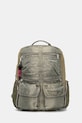 Σακίδιο πλάτης Desigual BRAVO HYBRID CHESTER υφασμάτινο πράσινο 25WAKD01