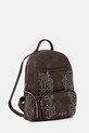 Desigual plecak POKER FACE CHEST 25WAKP22 brązowy AW25