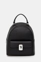 Trussardi plecak skórzany skóra licowa czarny Z607E005984N