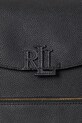 Δερμάτινο σακίδιο Lauren Ralph Lauren 431969355 μαύρο