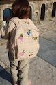 Konges Sløjd plecak dziecięcy JUNO QUILTED SEQUIN BACKPACK MIDI tekstylny beżowy KS103554.9BYA
