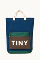 Tinycottons torba dziecięca COLOR BLOCK TOTEPACK nie mieści A4 granatowy AW25.509