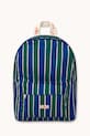 Dětský batoh Tinycottons STRIPES BACKPACK vzorovaný modrá AW25.540